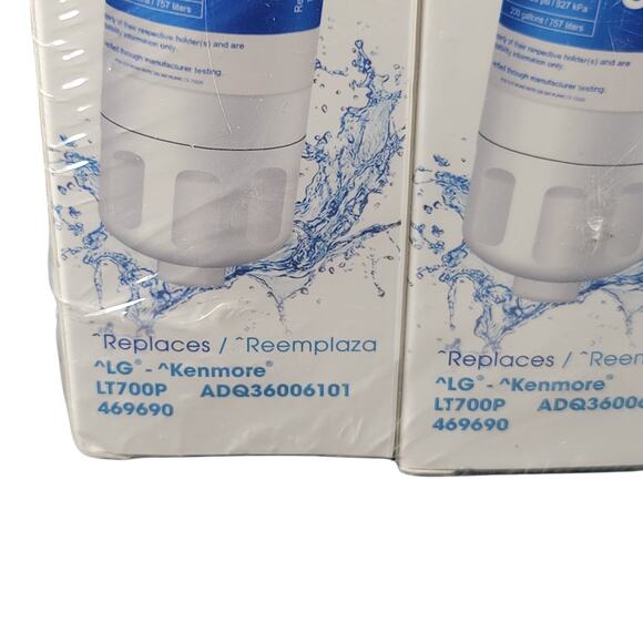 Golden Icepure Refrigerator Water Filter RWF1200A 3-Pack Fits LG Kenmore - Picture 7 of 11